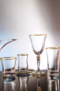 سرویس پارچ و لیوان آب خوری 61 پارچه 12 نفره KCD ترکیه مدل Soprano