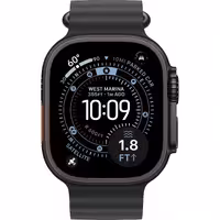 اپل واچ مدل Ultra 3 Black Titanium Case Ocean Black Band