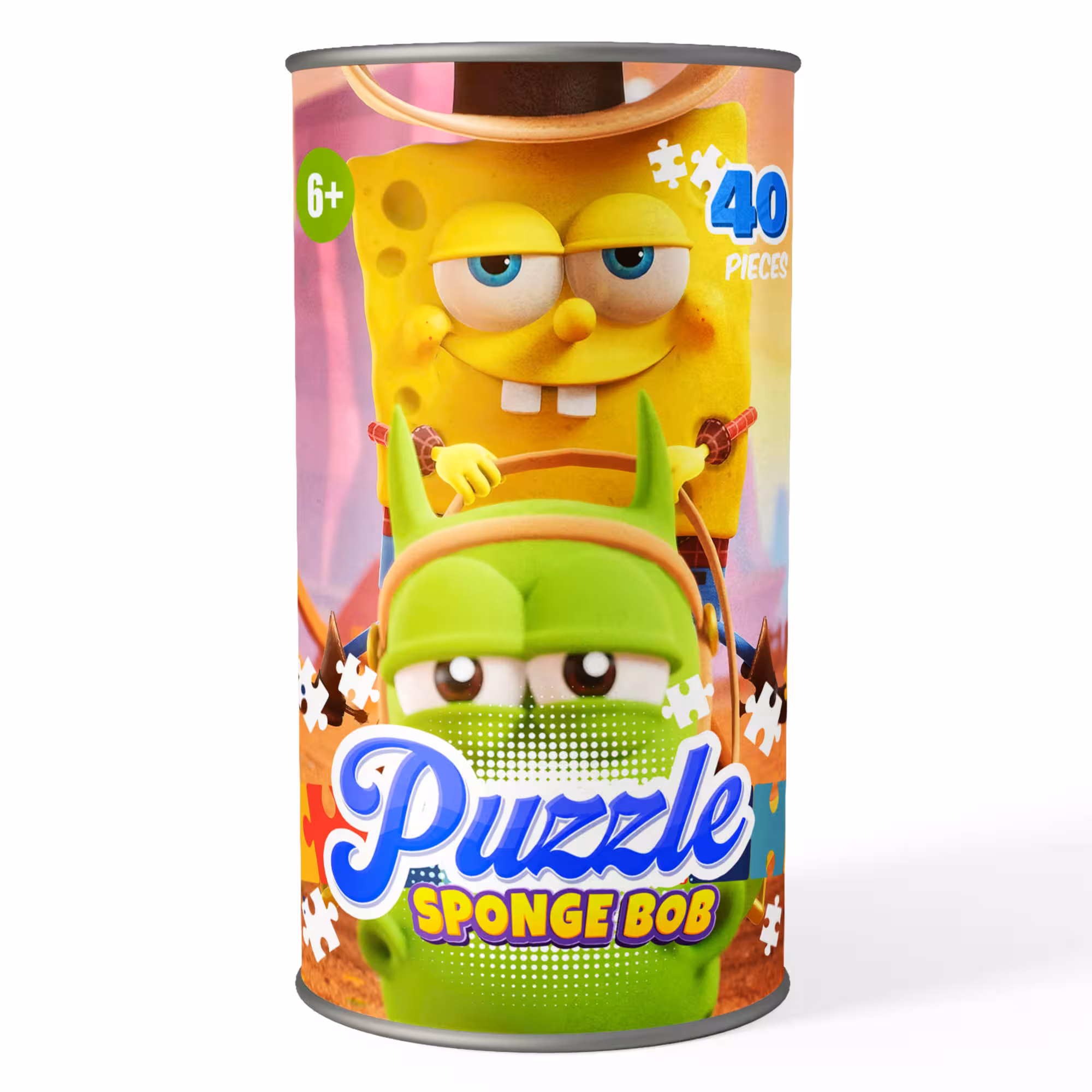 پازل 40 تکه کارتون باب اسفنجی