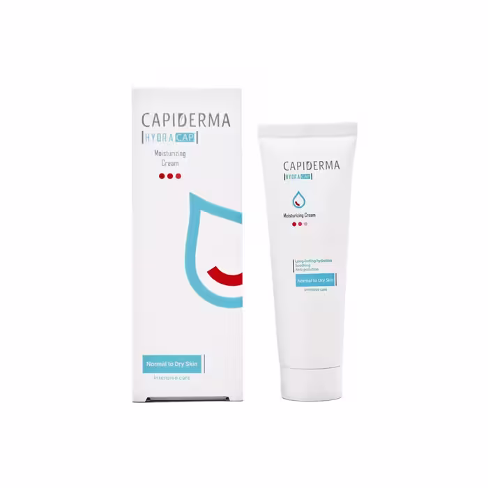 کرم آبرسان پوست خشک هیدرا کپ ـ Hydra Cap Moisturizing Cream ـ کیپدرما