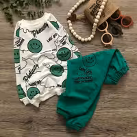 بلوز شلوار اسپرت دخترانه و پسرانه  مناسب دو تا 9 سال