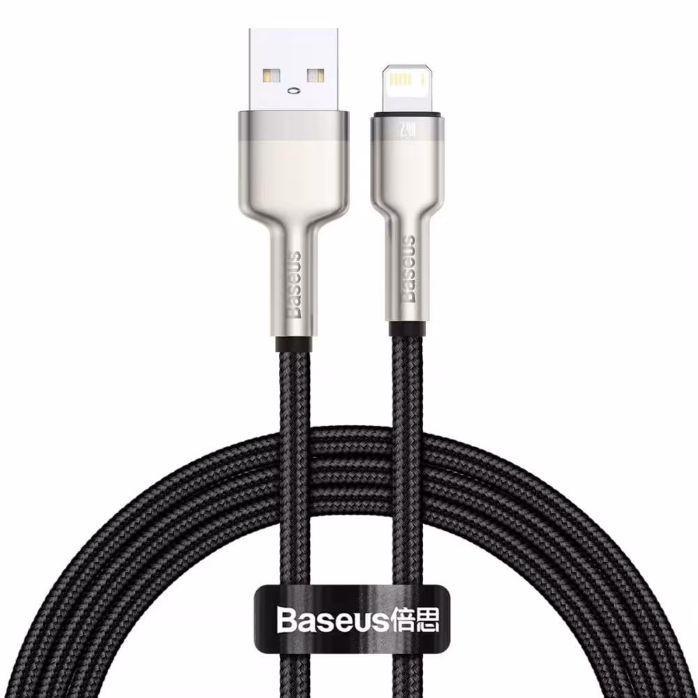 کابل تبدیل USB به لایتنینگ باسئوس مدل CALJK-B01 طول 2 متر