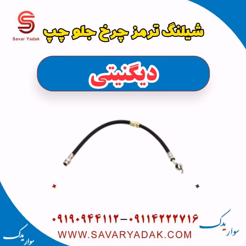شیلنگ ترمز چرخ جلو چپ دیگنیتی