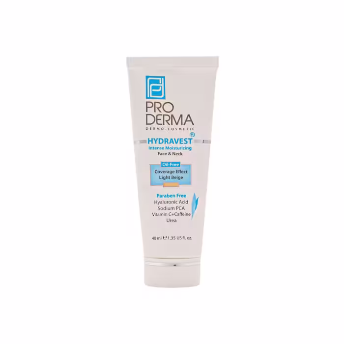 کرم مرطوب کننده قوی پوست صورت و گردن 40 میلی لیتر پرودرما Proderma