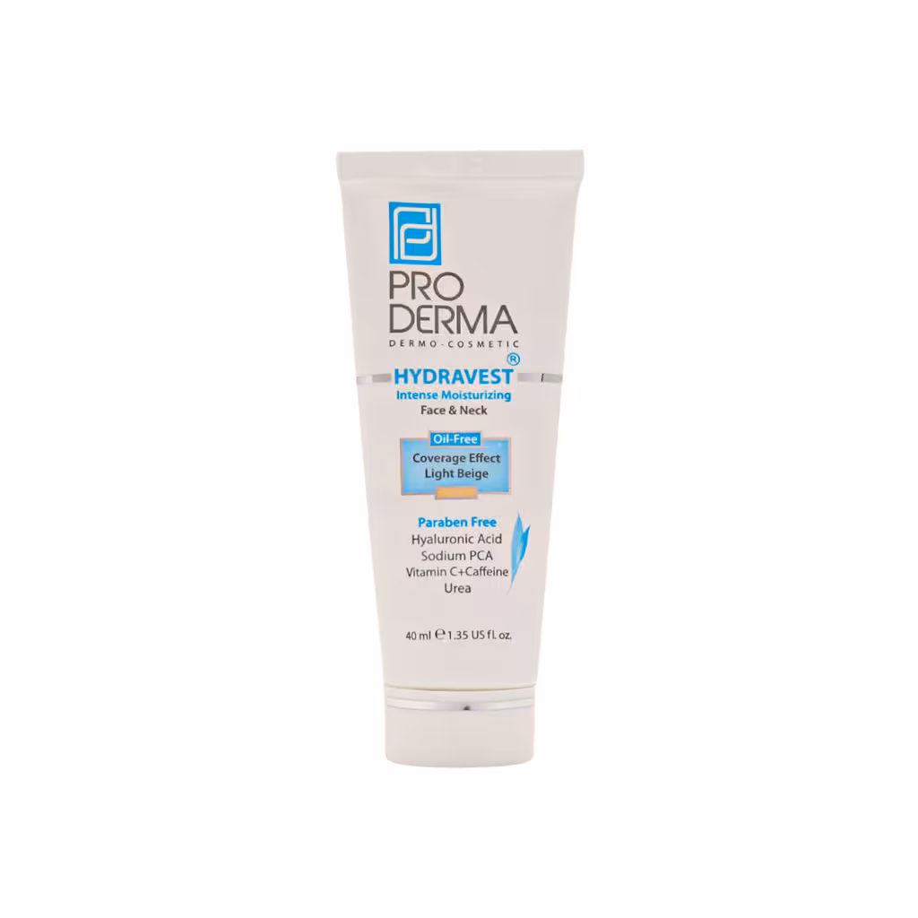 کرم مرطوب کننده قوی پوست صورت و گردن 40 میلی لیتر پرودرما Proderma