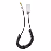 گیرنده صوتی بلوتوثی بیسوس مدل CABA01 همراه با میکروفون داخلی