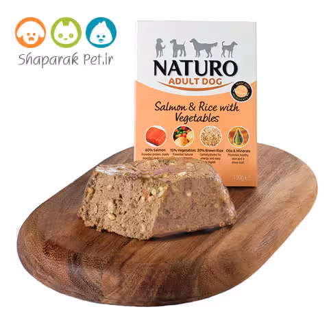 کنسرو سگ 150 و 400 گرمی با طعم سالمون