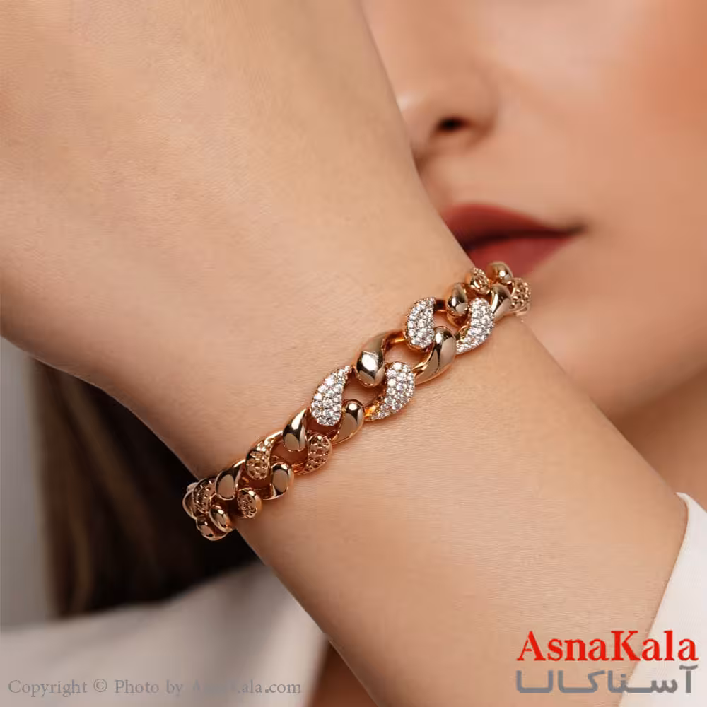 دستبند زنانه برند ژوپینگ Xuping Bracelet کد DSB1890W