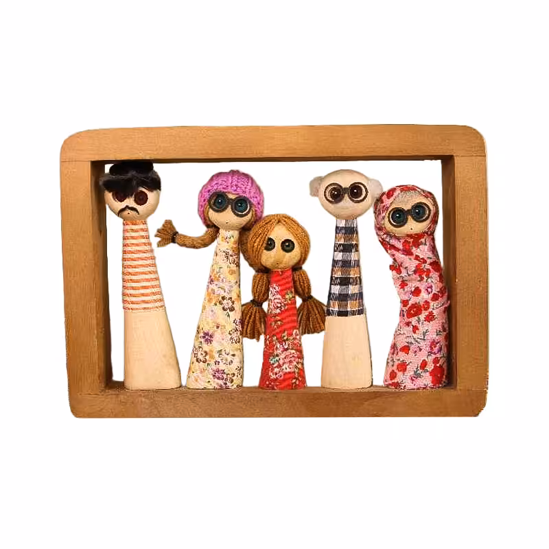 قاب خانواده 5 نفره