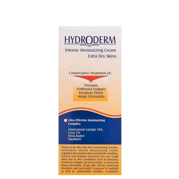 کرم مرطوب کننده قوی پوست خشک و خیلی خشک هیدرودرم حجم 50 میل