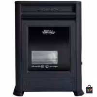 بخاری گازی مروارید سوز شرق طرح شومینه رویال مدل 8000