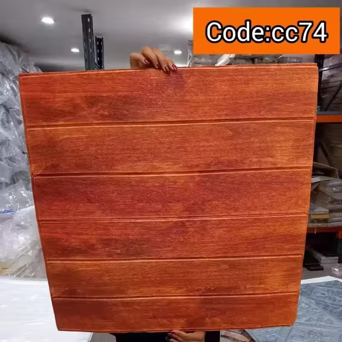 دیوارپوش فومی پشت چسبدار وارداتی کد CC74 ابعاد 70در70 cm ضخامت 5میل (پس کرایه)