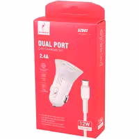 شارژر فندکی با کابل Type c 12w Dolphin SZ08T