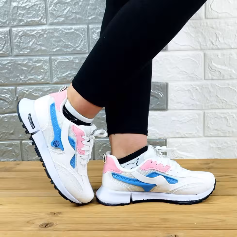 کفش کتونی اسپرت دخترانه و زنانه مدل دخترانه زنانه مدل کلودفرم 66 ضد آب 