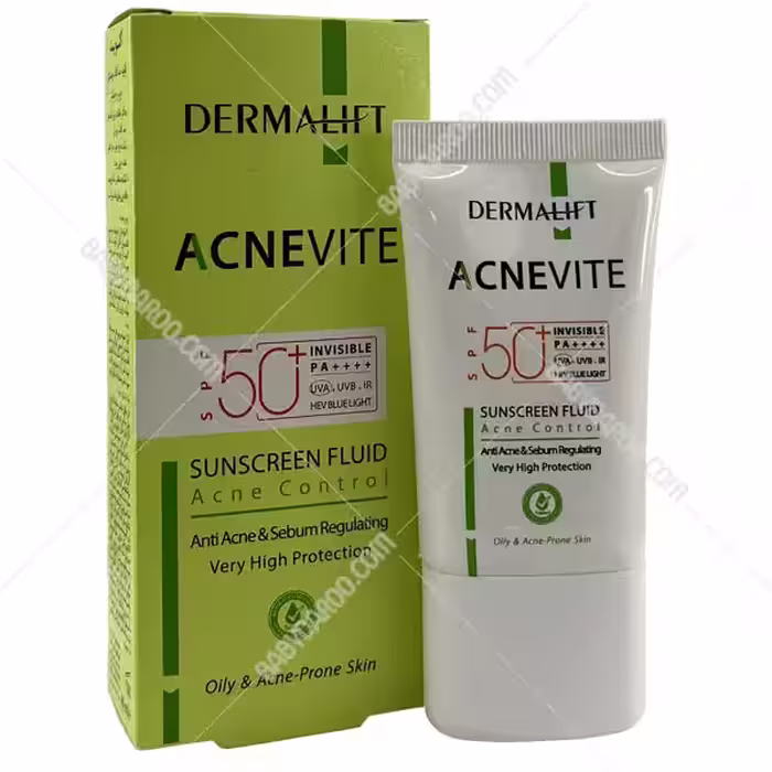 فلوئید ضد آفتاب آکنویت SPF50 درمالیفت