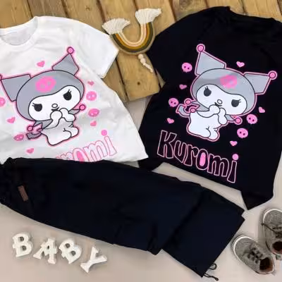 ست تیشرت شلوار کرومی