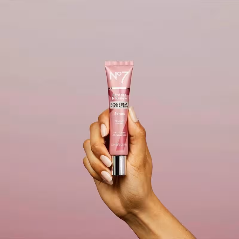 قیمت و خرید سرم ضد پیری نامبر سون مدل Restore and Renew FACE & NECK MULTI ACTION Serum اورجینال