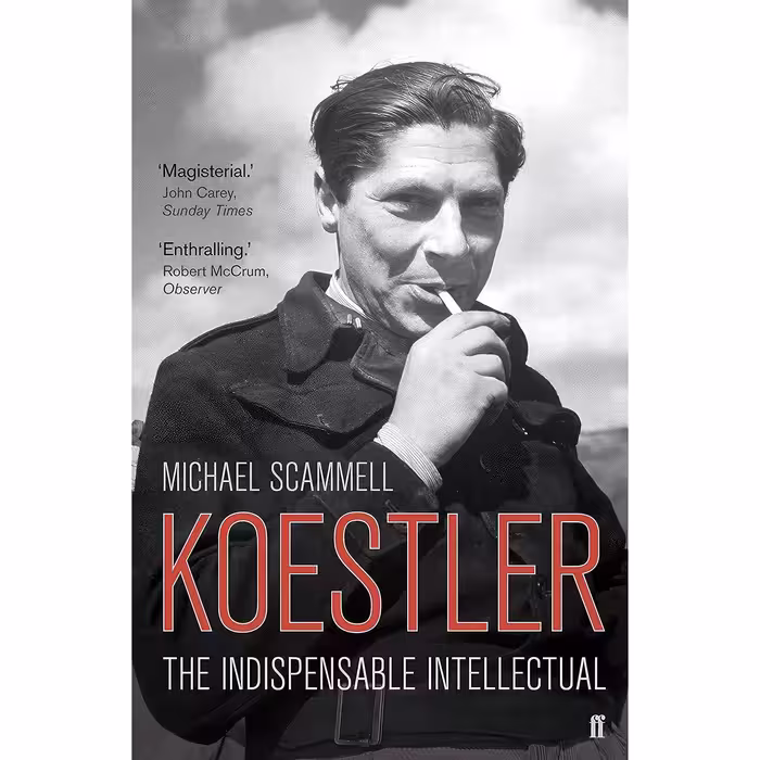 کتاب زبان اصلی Koestler اثر Michael Scammell انتشارات Faber  Faber