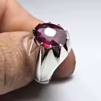 انگشتر یاقوت سرخ کد 12157