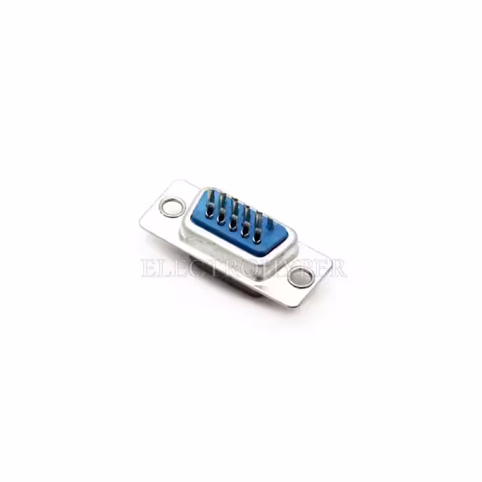 D-SUB HD لحیمی 15 پین مادگی DB15 F