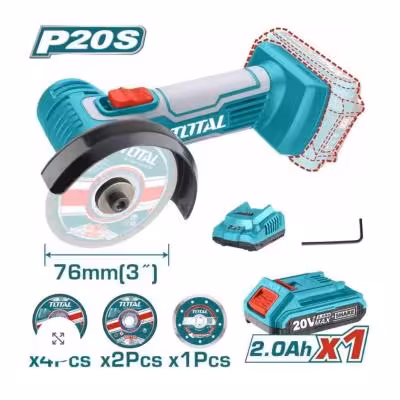 مینی فرز شارژی توتال مدل TAGLI76017