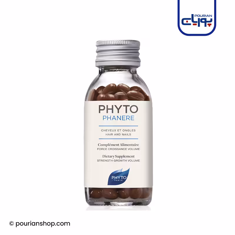 قرص مکمل تقویت کننده مو و ناخن فیتو حاوی 120کپسول