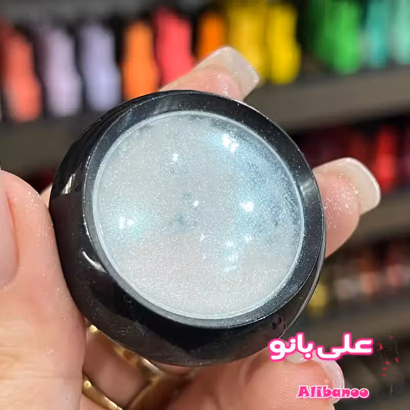 کروم یونیکورنی ناخن کد 14