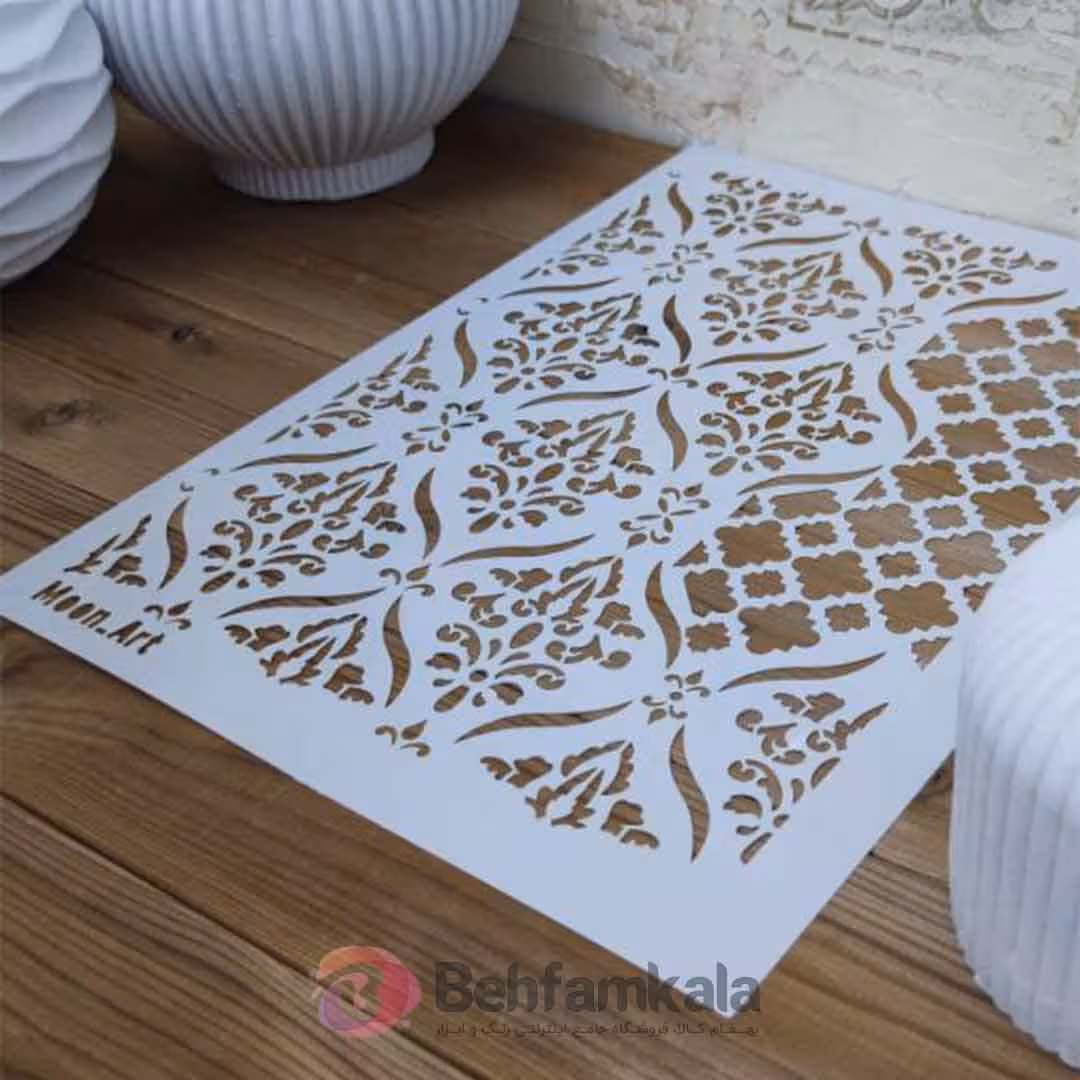 شابلون استنسیل کد 111 ابعاد 25*35