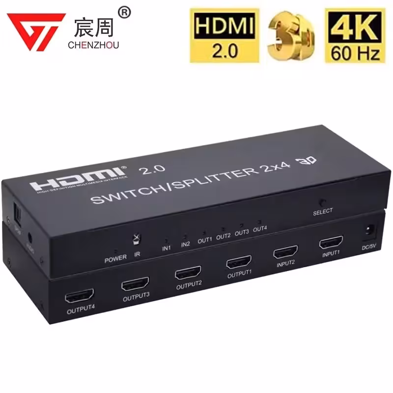 KVM سوییچ مدل 2 پورت Hdmi /usbحرفه ای بار امازون (پس کرایه)