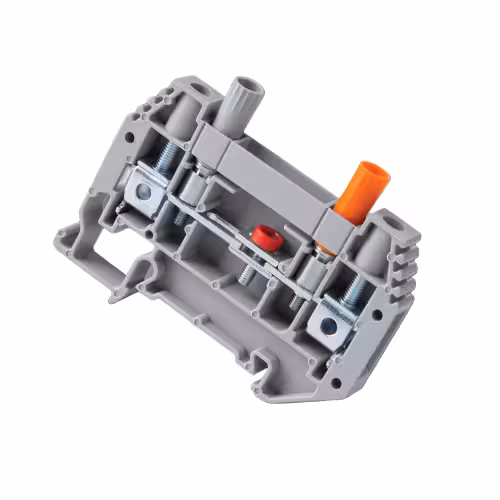 ترمینال ریلی سری پیچی قطع شونده سایز 6 رعد (بسته 20 عددی)