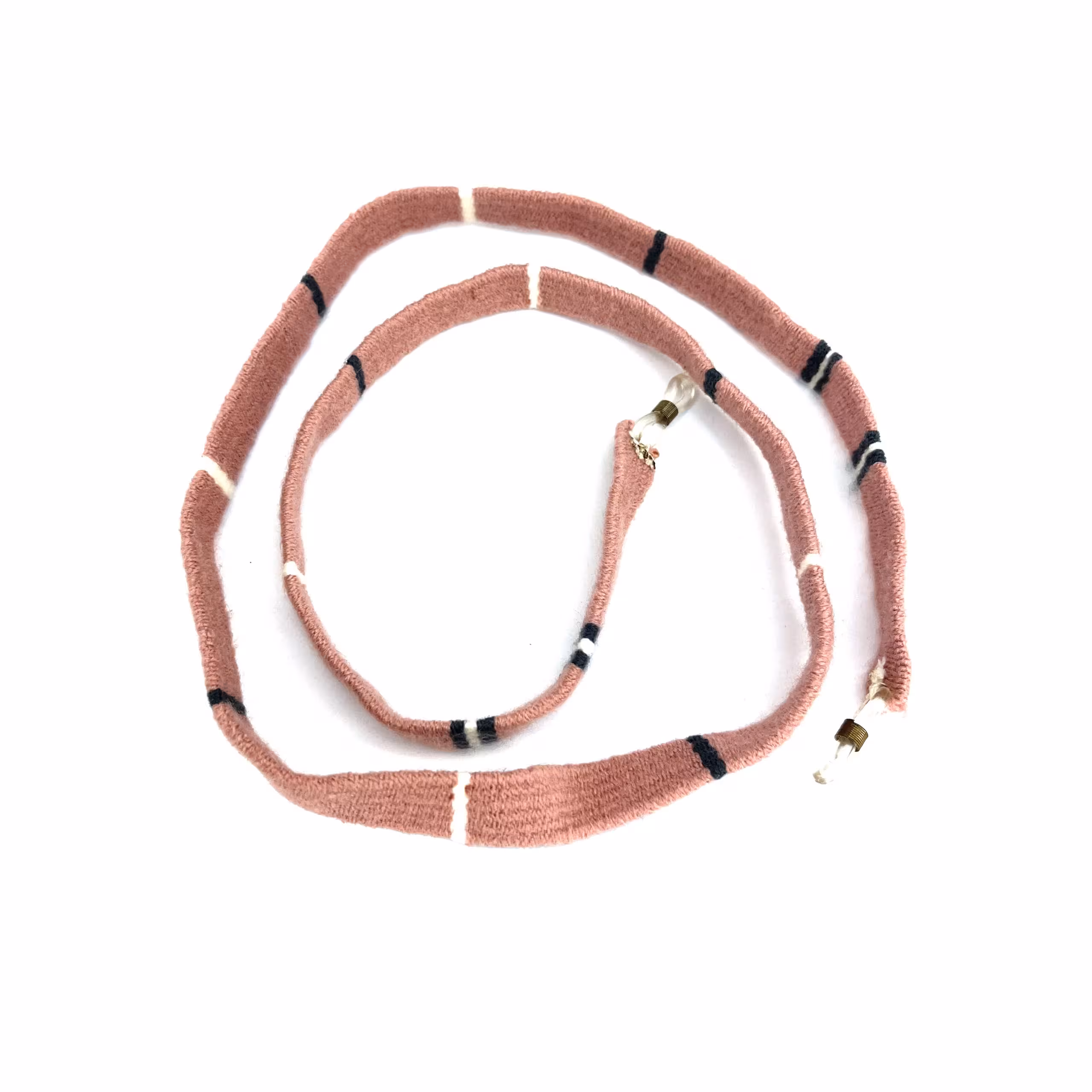 بند عینک دستباف صورتی