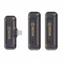 میکروفن بی سیم یقه ای بویا مدل BY-WM3T2-D2 رابط لایتنینگ