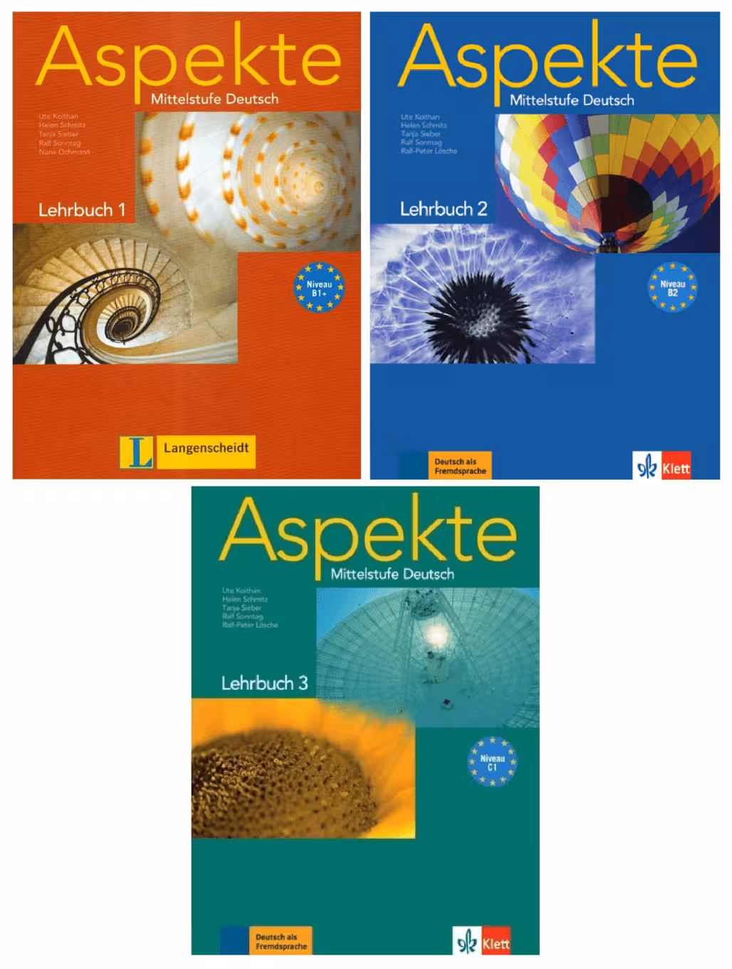 Aspekte مجموعه کتاب های اسپکته قدیم