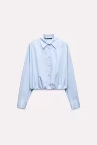 پیراهن زنانه زارا POPLIN SHIRT | تهران زارا TehranZara