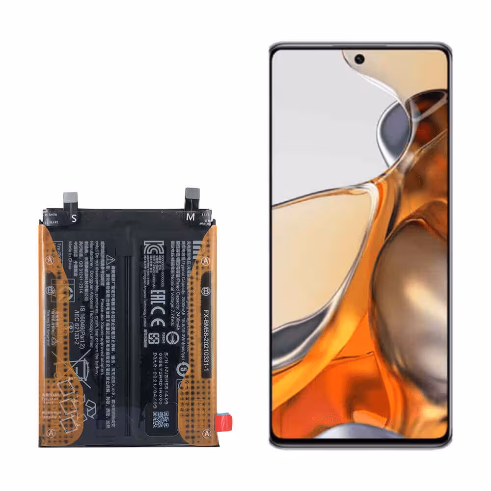 باتری گوشی شیائومی Mi 11t pro مدل BM58