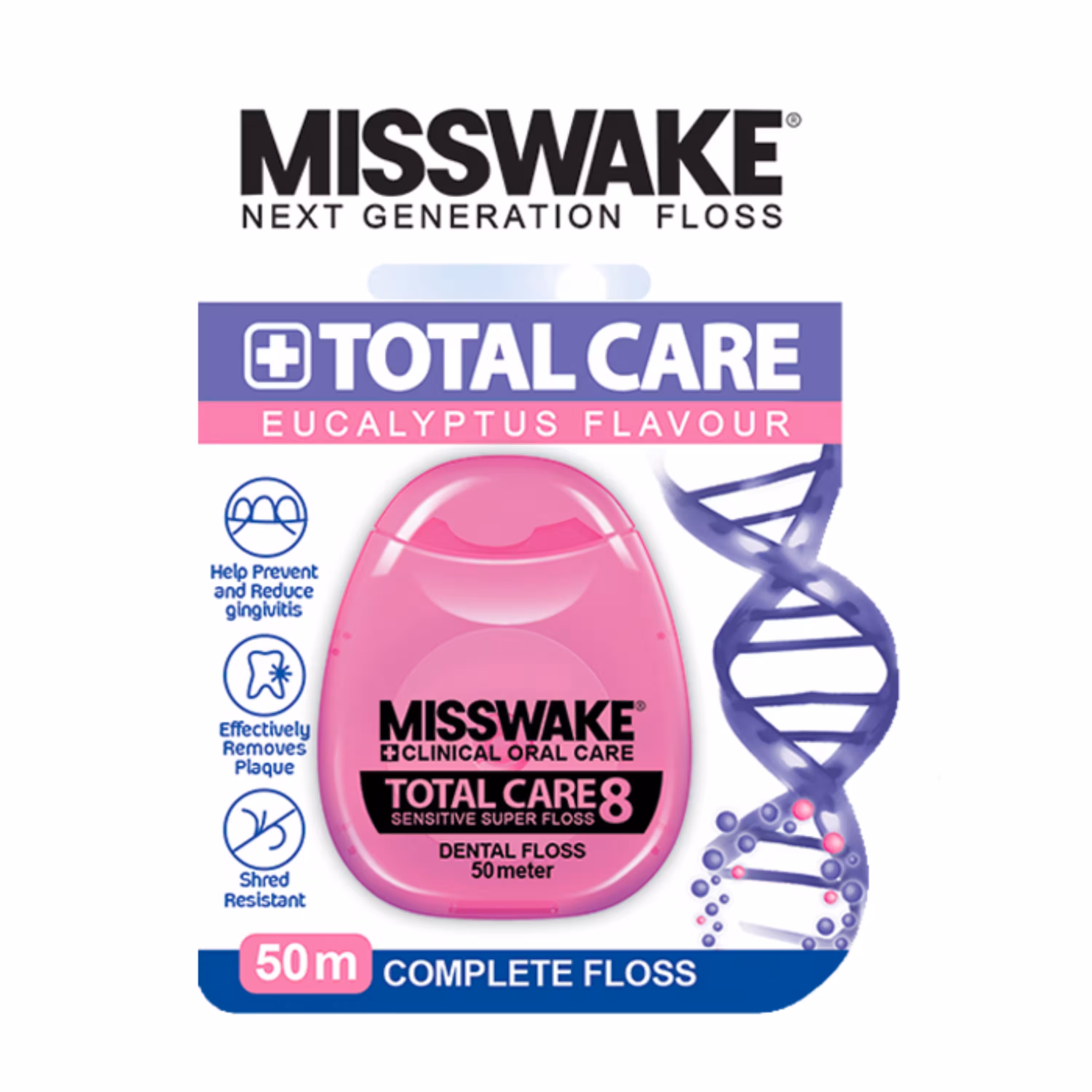 میسویک - نخ دندان توتال میسویک 50 متری