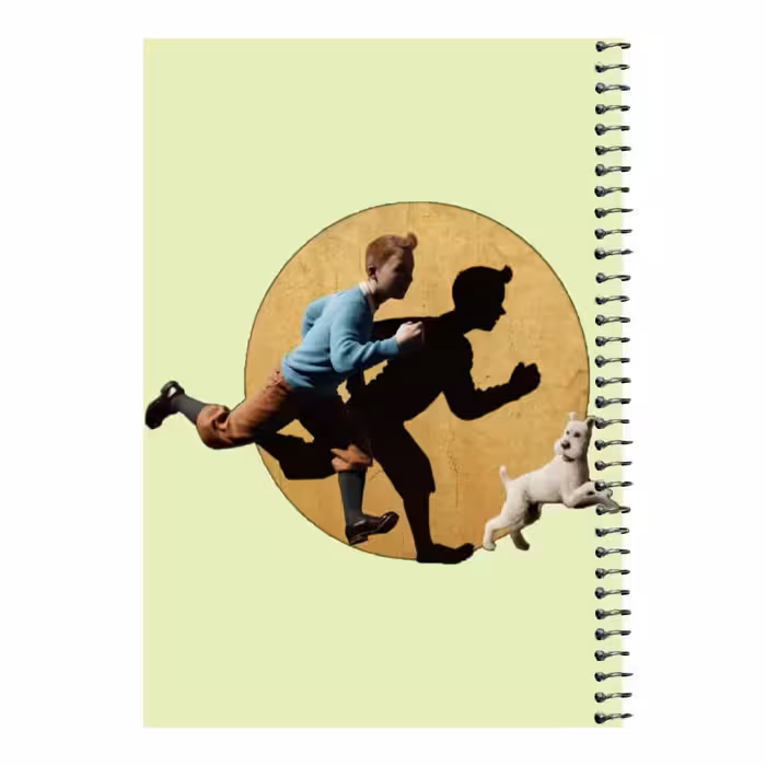 دفتر مشق 80 برگ اس جی مدل تن تن