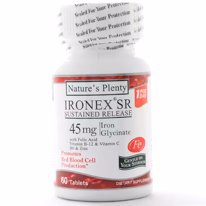قرص آیرونکس نیچرز پلنتی - IRONEX SR