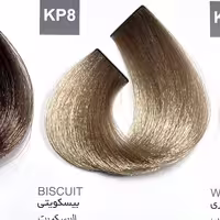 رنگ بیسکویتی KP8 ، رنگ مو کاترومر بدون آمونیاک و یک عدد اکسیدان 150 میلی لیتر | amazonchi