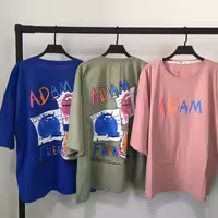 تیشرت قواره دار باکسی طرح ADAM
