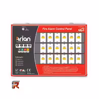 مرکز کنترل پنل اعلام حریق آریان 6 زون مدل SH-9075-6