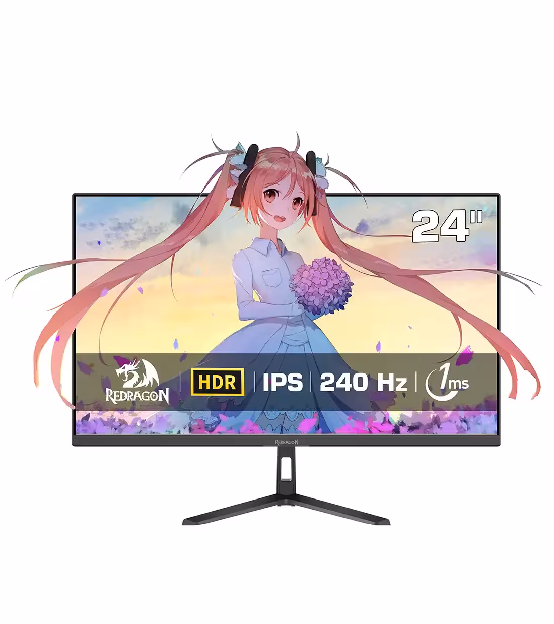 مانیتور 24 اینچ گیمینگ ردراگون مدل GMW2481SE