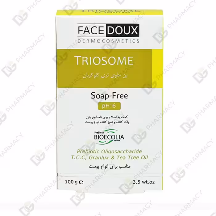 پن آنتی باکتریال تریوزوم | Triosome Syndet Bar دیجی فارماسی