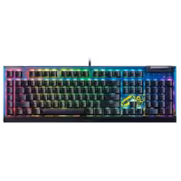 کیبورد گیمینگ ریزر مدل Razer BlackWidow V4 X Fortnite Edition Yellow Switch
