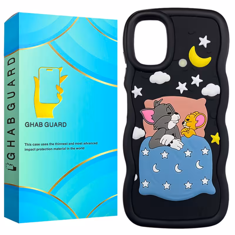 کاور گوشی سامسونگ Galaxy A06 4G قاب گارد طرح تام و جری مدل GT20