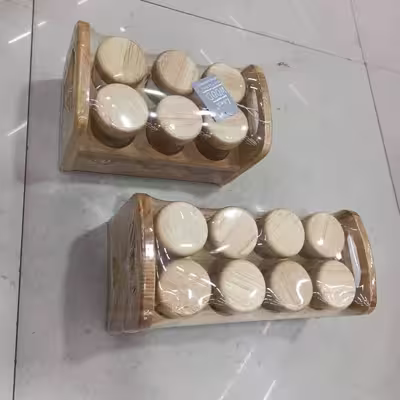 ست جا ادویه 6 پارچه مدل NATURE کد 99068