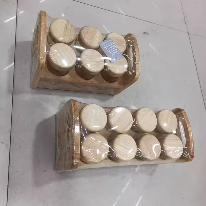 ست جا ادویه 6 پارچه مدل NATURE کد 99068