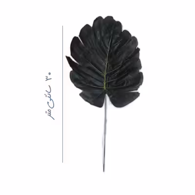گل مصنوعی مدل برگ انجیری بسته 4 عددی