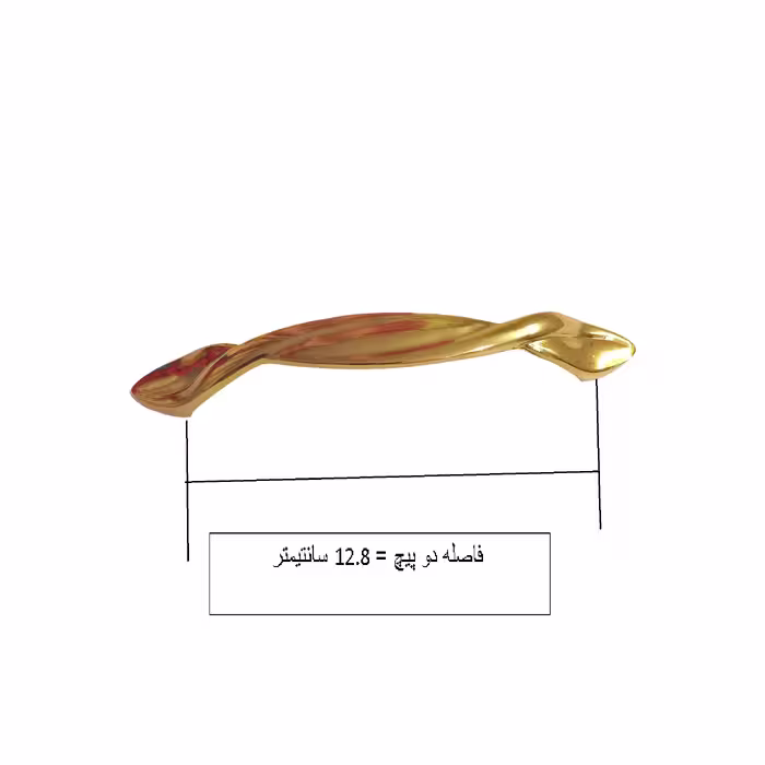 دستگیره کابینت مدل RAH128 بسته 3 عددی