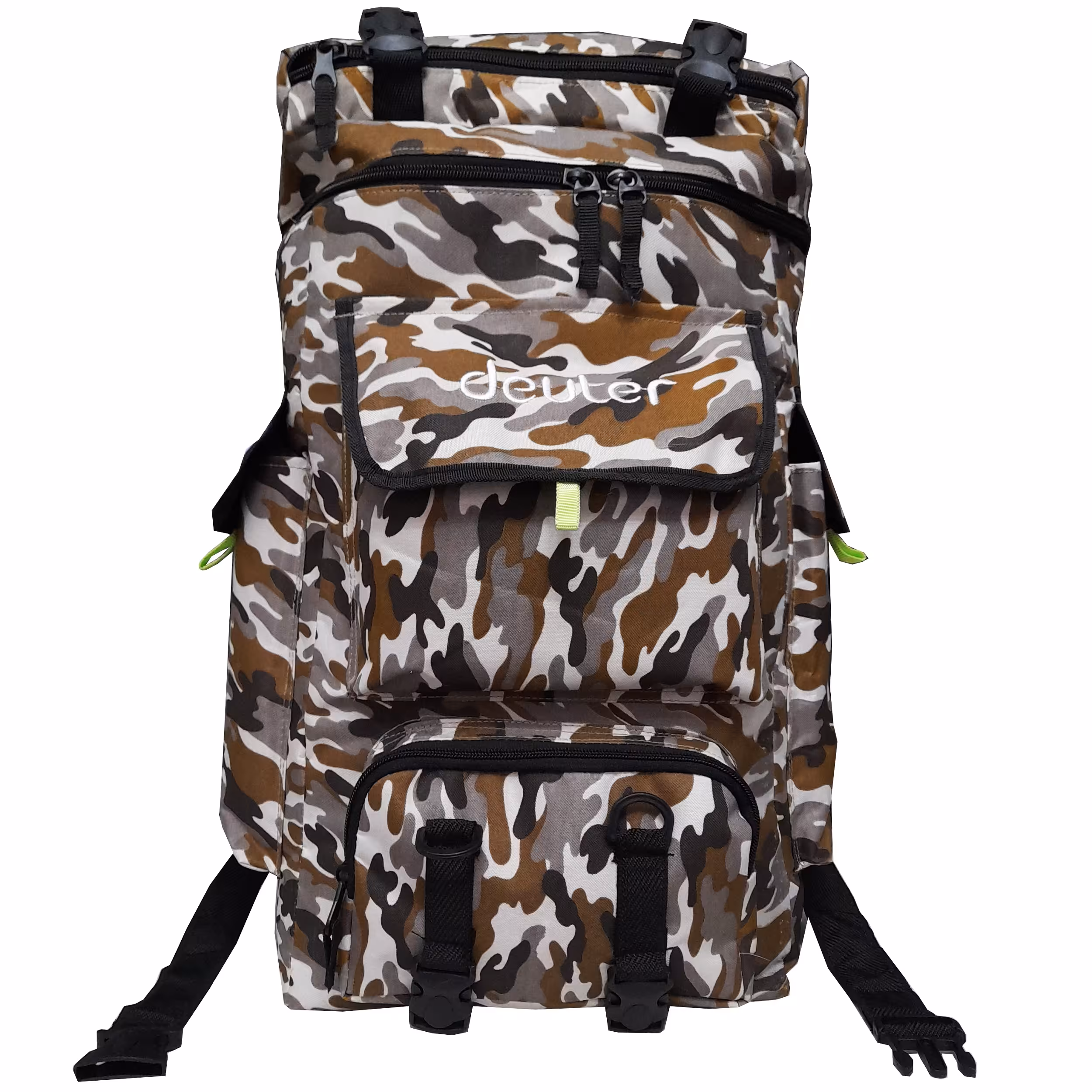 کوله پشتی کوهنوردی 60 لیتری طرح ارتشی کد 1193